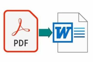 trasformare un pdf in word