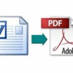 convertire word in pdf