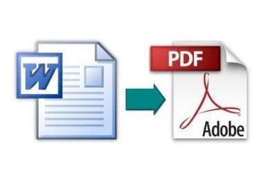 convertire word in pdf